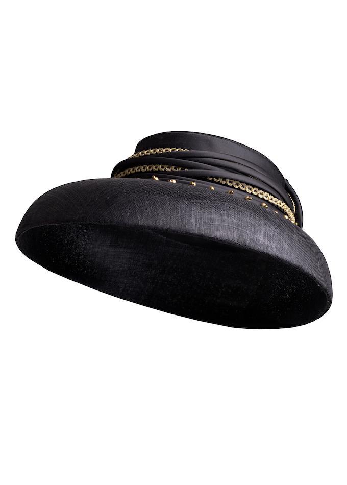 Luxury Berenice Hat fro Luxury Headwear collection by Emily London cut out product image